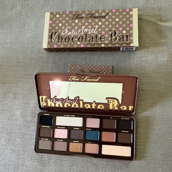 🍫 Too Faced 🩷 Semi-Sweet 🩷  Chocolate 🍫  NEW IN BOX - Picture 4 of 5